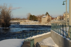 Belleville Stone Building Winter #2801