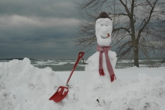 Snowman North Beach Shovel #1892