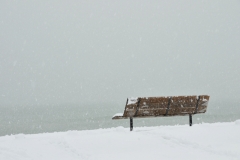 Wellington Beach Bench Winter #3462