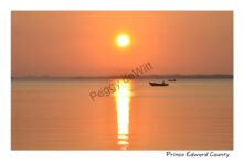 Big Island Boat Sunset #3415