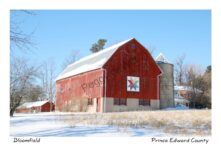Barn Quilt Winter #4201