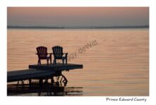 Chairs Big Island Sunset #3154