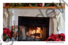 Christmas Fireplace #3547