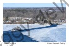 Glenora Ferry Winter Ice #4701