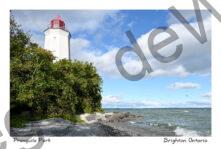 Lighthouse Presquile Park Clouds #4578