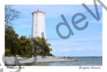 Lighthouse Presquile Soft Clouds #4377