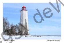 Lighthouse Presquile Winter #4707