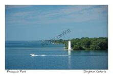 Presquile Lighthouse Aerial 1 #1311