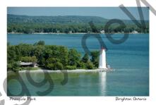 Presquile Lighthouse Aerial 2 #1320