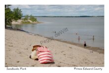 Sandbanks Dunes Striped Bag #3354