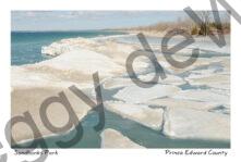 Sandbanks Ice Floating Winter 2 #2419