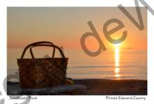 Sandbanks Sunset Basket Closeup #3804