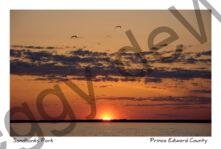 Sandbanks Sunset Sinking #1167