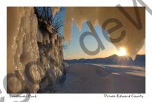 Sandbanks Sunset Winter #1920