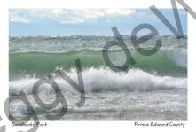 Sandbanks West Pt Breaking Wave #4115