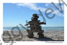 Sandbanks West Pt Inukshuk #3390