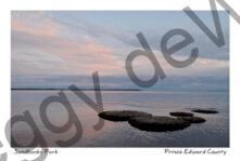 Sandbanks West Pt Slabs Sunset #4127