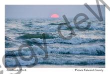 Sandbanks West Pt Sunset Horizon #3397