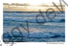 Sandbanks West Pt Waves Rays #4155