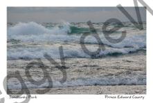 Sandbanks West Pt Waves Rolling #4157