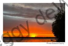 Sky Sunrise Red and Grey #4326