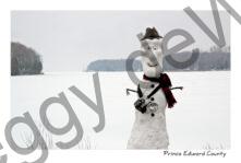 Snowman Camera Brownie #3825