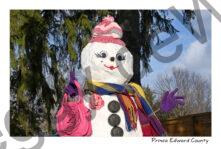 Snowman Pink #4664