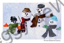 Snowmen Family Four #4683