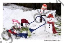 Snowmen Four Snow Scoop #4336