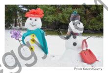 Snowmen Hats Red & Touque #3840