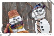 Snowmen Posing #4468