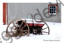 Wheels Window Winter #3520