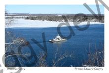 Glenora Ferry Below Zero #4768