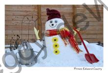 Snowman Watering Can #4790