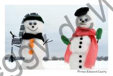 Snowmen Long Hat #4796